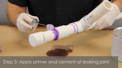 how to fix leaking pvc joint without cutting|How to Fix a Leak in Pvc Pipe Joint 